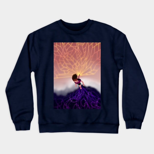 Slumber Crewneck Sweatshirt by Ruthsic